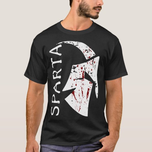 Sparta - Spartan Design white Tシャツ (正面)