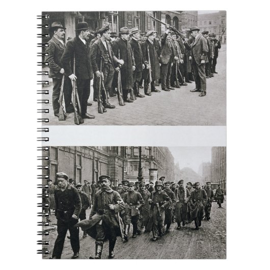 Spartacistsの(上の)革命家のライフルのドリル ノートブック (正面)