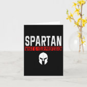 Spartanあなたの職業ジムSpartanとは何誇りを持ったか カード (黄色い花)