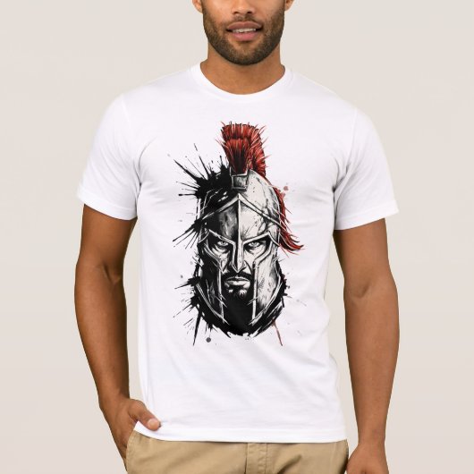 Spartan Fury: Own the Art of War Tシャツ (正面)