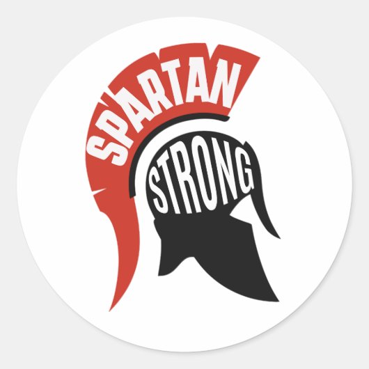 Spartan Strong ラウンドシール (正面)
