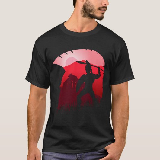 Spartan Sunset Tシャツ (正面)