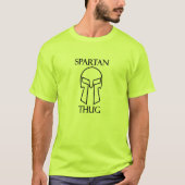 Spartan Thug – メンズベーシックTシャツ Tシャツ (正面)