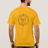 Spartan Thug – メンズベーシックTシャツ Tシャツ (裏面)