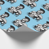 Spartan warrior ラッピングペーパー (角)