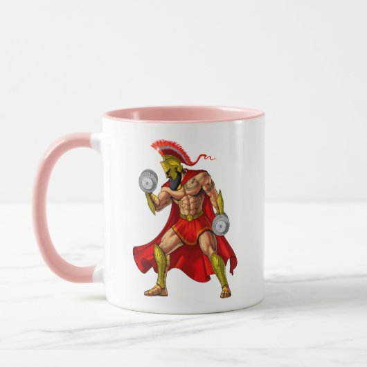 Spartan Warrior Weightlifting マグカップ (左)