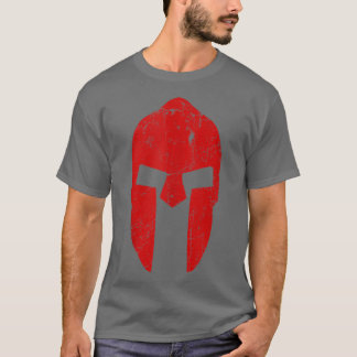 SpartanRaceデザイン戦士ヘルメットジムモチベーションS Tシャツ