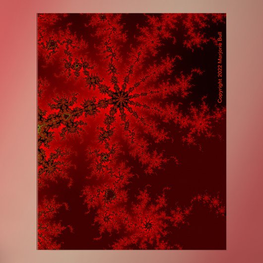 Sparxフラクタルポスター ポスター