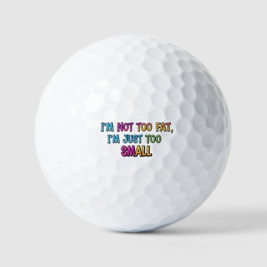 Spass und Humor im Golf Sport ゴルフボール (正面)