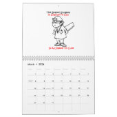 Spastic外科医のカレンダー カレンダー (3月 2026)