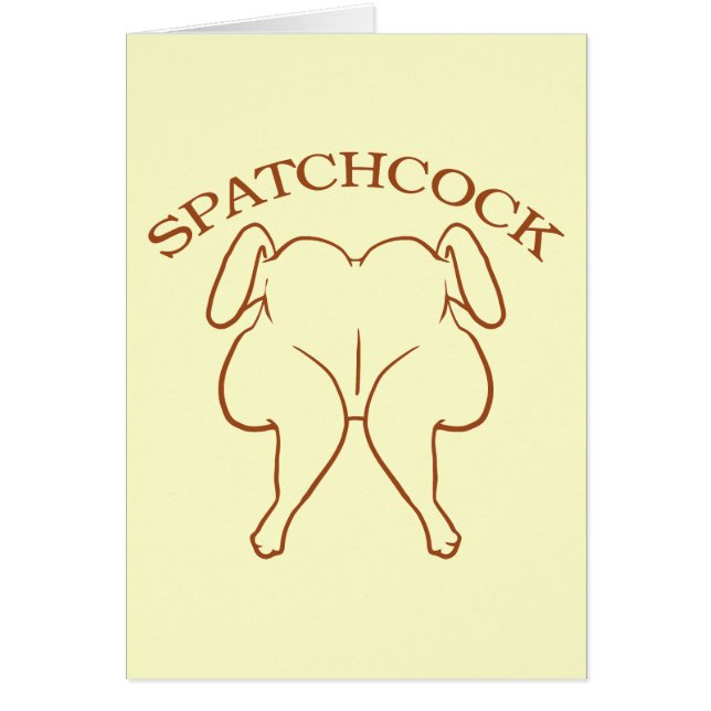 Spatchcockの鶏 (正面)