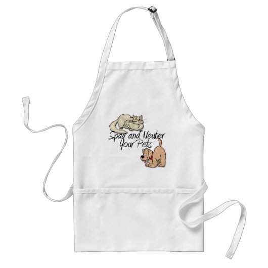 SpayとNeuter Your Pets スタンダードエプロン (正面)
