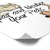 SpayとNeuter Your Pets ポスター (角)
