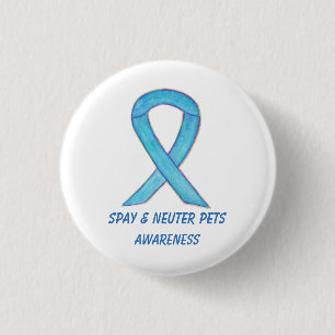 Spay/Neuter Pets認識度カスタムリボンアートピン 缶バッジ