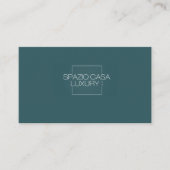 SPAZIO CASA LUXURY Business Card 名刺 (正面)