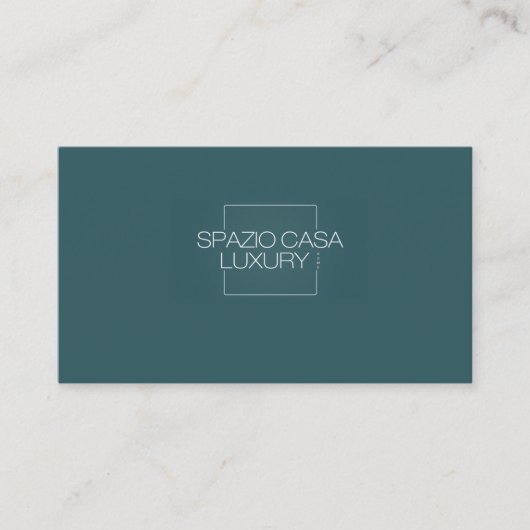 SPAZIO CASA LUXURY Business Card 名刺 (正面)