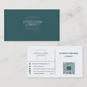 SPAZIO CASA LUXURY Business Card 名刺 (正面/裏面)
