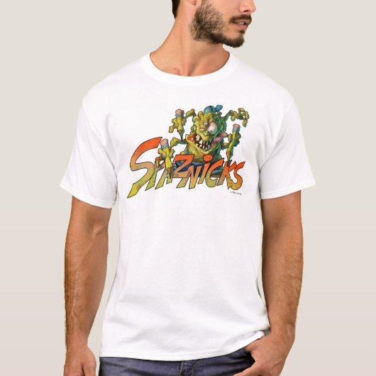 Spaznicksのロゴ Tシャツ (正面)