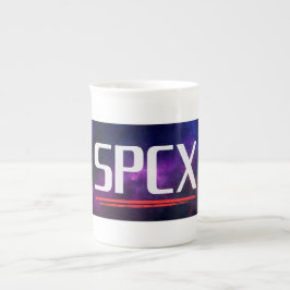 SPCX SpaceX上場投資家デザイン | 宇宙株 ボーンチャイナマグカップ