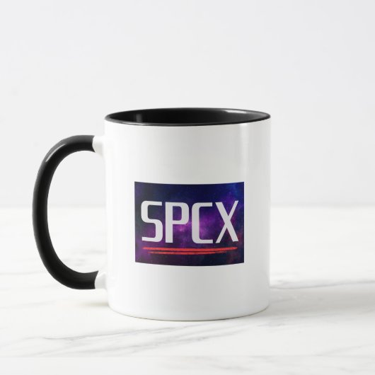 SPCX SpaceX 上場 投資家 デザイン | スペース 株式 マグカップ (左)