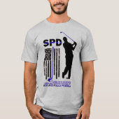 SPDのゴルフトーナメント72MARKETING Tシャツ (正面)