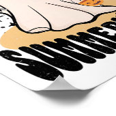 SpeとのパピースサマウィーンObナースハロウィン幽霊 ポスター (角)