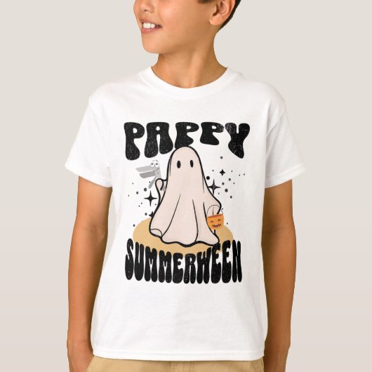 SpeとのパピースサマウィーンObナースハロウィン幽霊 Tシャツ (正面)
