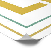 Speak Blessings Over Your Life Typography Artwork ポスター (角)