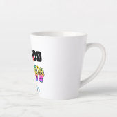 Speak Love. Stir Good Vibes カフェラテマグ (右)