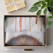 Speak No Evil Monkey Watercolor Art 薄葉紙 (ギフト)