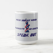 SPEAK OUT FOURTH OF JULY コーヒーマグカップ (中央)