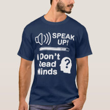 Speak Up – I Don’t Read Minds 面白いコミュニケーション