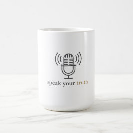 Speak Your Truth Formula コーヒーマグカップ