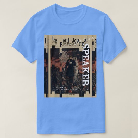 SPEAKERストーリーおとぎ話かわいい男性の女性ルースアート Tシャツ (デザイン正面)