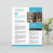 Speaker One Sheet Template (スタンド正面)