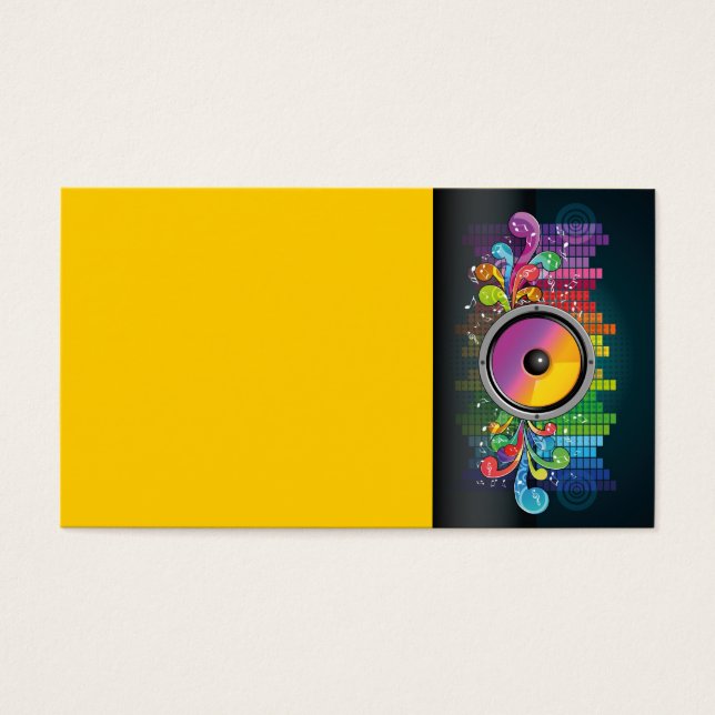 speakers-258175カラフルレトロRAINBOWスピーカーPA (正面)