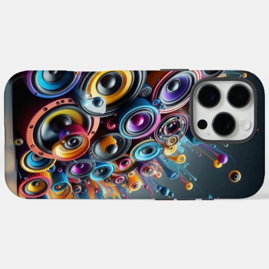 Speakers Wall Case-Mate iPhoneケース (裏面 (横))