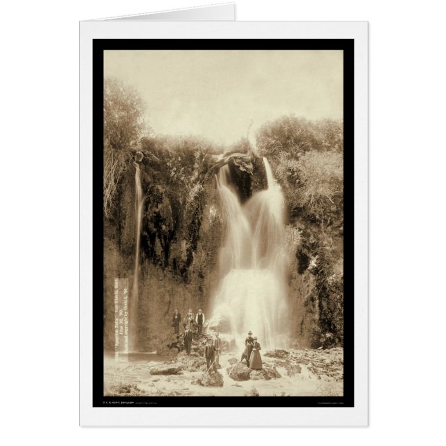 Spearfishはブラックヒルズサウスダコタ1889年落ちます (正面)