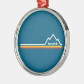 Spearfish South Dakota メタルオーナメント (左)