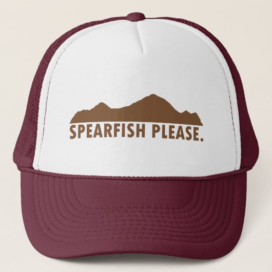Spearfish South Dakota Please キャップ (正面)