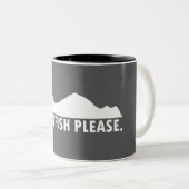 Spearfish South Dakota Please ツートーンマグカップ (正面右)