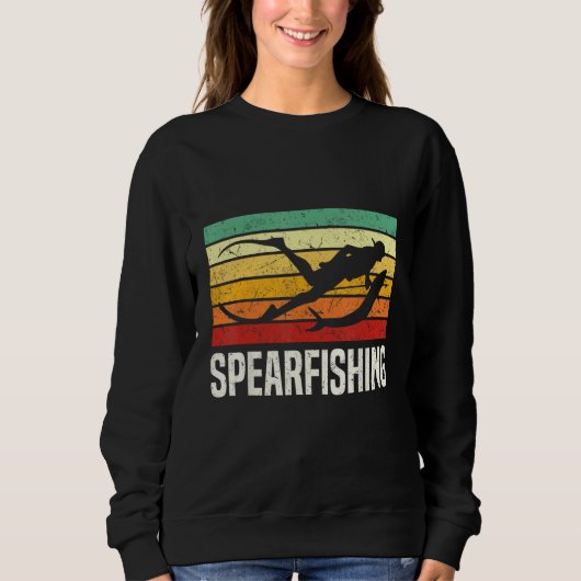 Spearfishing Spearfisher スウェットシャツ (正面)