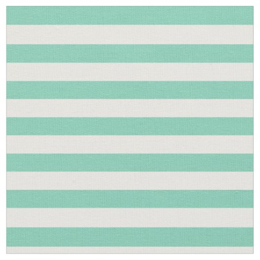 Spearmint及び白いストライプの ファブリック (クローズアップ)