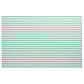 Spearmint及び白いストライプの ファブリック (ファットクウォーター)