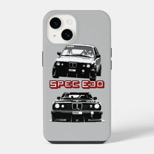 Spec E30 レース iPhoneケース (裏面)