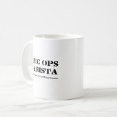 Spec Ops Barista コーヒーマグカップ (正面左)