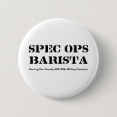 Spec Ops Barista 缶バッジ (正面)
