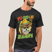 Spec taco lar Grandpa   Mexican Cinco De Mayo Tシャツ (正面)