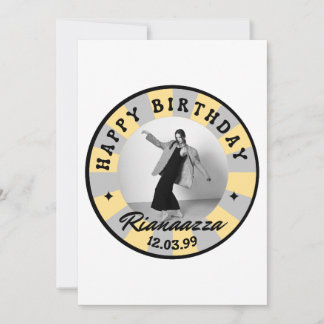 special birthday  招待状