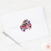 Special British Bulldog ラウンドシール (封筒)